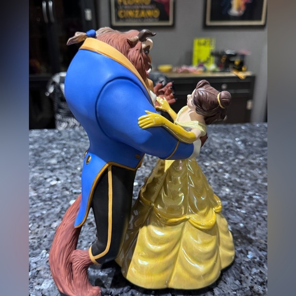â¨Vintage WDCC Beauty Beast Dance Figurine Disney Magic in Hand-Painted Porcelain - Picture 13 of 14